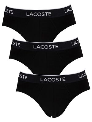 

Набор из 3 мужских повседневных трусов Lacoste, черный, 8H3472-00-031