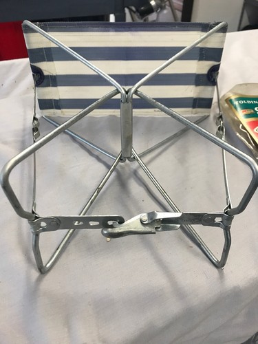 Vintage Kmart Folding Metal Camping Stool