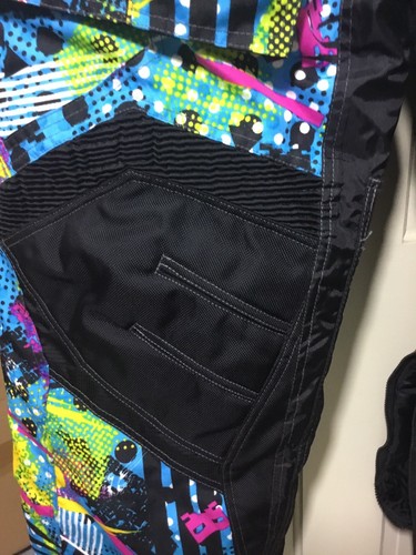 CASTLE X RACEWEAR SNOWMOBILE PANTS SZ L BLUR.