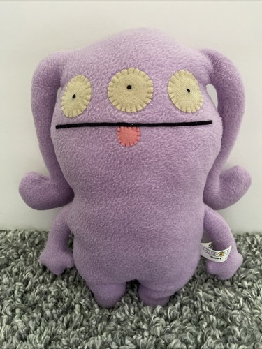 Uglydoll Quippy Purple 11” Plush Monster 3 Eyes 2011 | eBay
