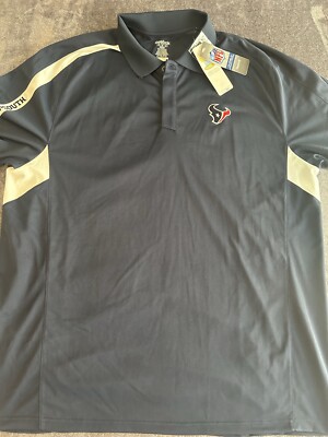 Reebok NFL Polo Shirt Men s Size 2XL Play Dry New Vintage Blue