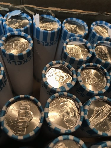 [NOW IN STOCK] 2019 P Jefferson Nickels  2 BU Rolls - Philadelphia ~ FREE S&H