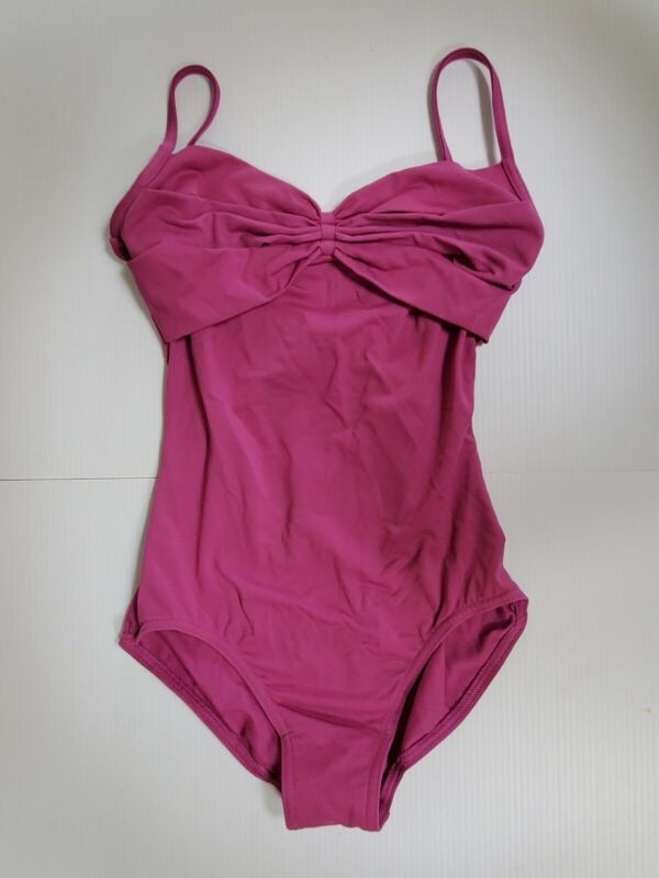 Bloch Leotard Dusty Pink Strappy Size adult Small S Dance Ballet
