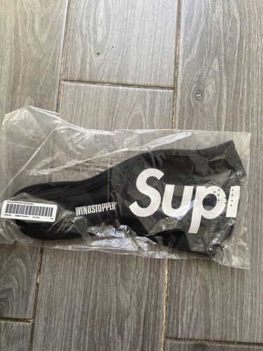 小物 supreme WINDSTOPPER Facemask Black Supreme WINDSTOPPER Facemask 6-Panel (FW22) - $66