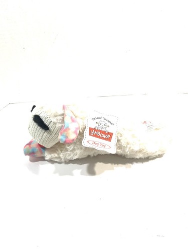 Lamb Chop 10&rdquo; inch Squeaky Dog Toy Tie Dye Color New With 