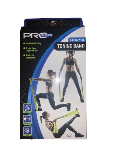 Workout Band :Pro Strength Extra Wide Resistance Band Toning Rehab PT