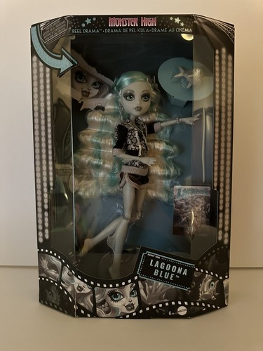 MONSTER HIGH REEL DRAMA LAGOONA BLUE NEW IN BOX LIMITED RELEASE HTF 2022