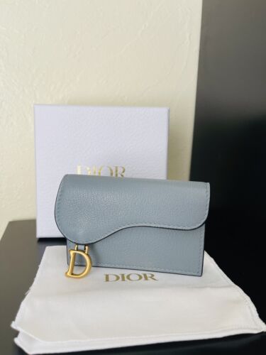 Authentic Brand New Christian Dior Saddle Flap Card Wallet Authentic Brand New Christian Dior Saddle Flap Card Wallet