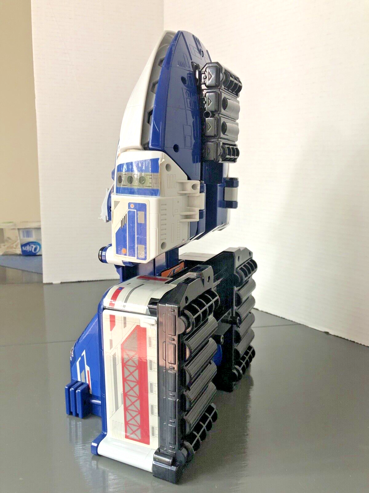 Power Rangers Lost Galaxy ZENITH CARRIER ZORD with MINIATURES Blue Megazord