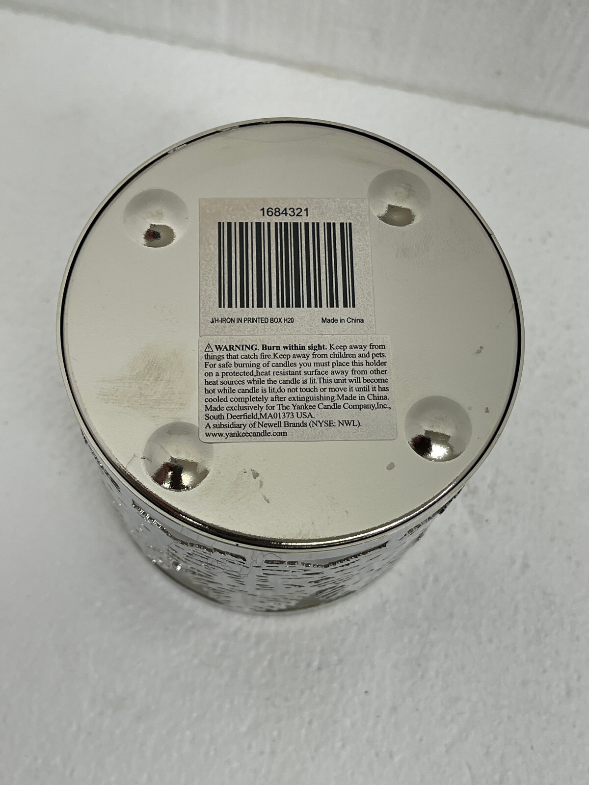 Candle Holder 4&rdquo; Tree Yankee Candle