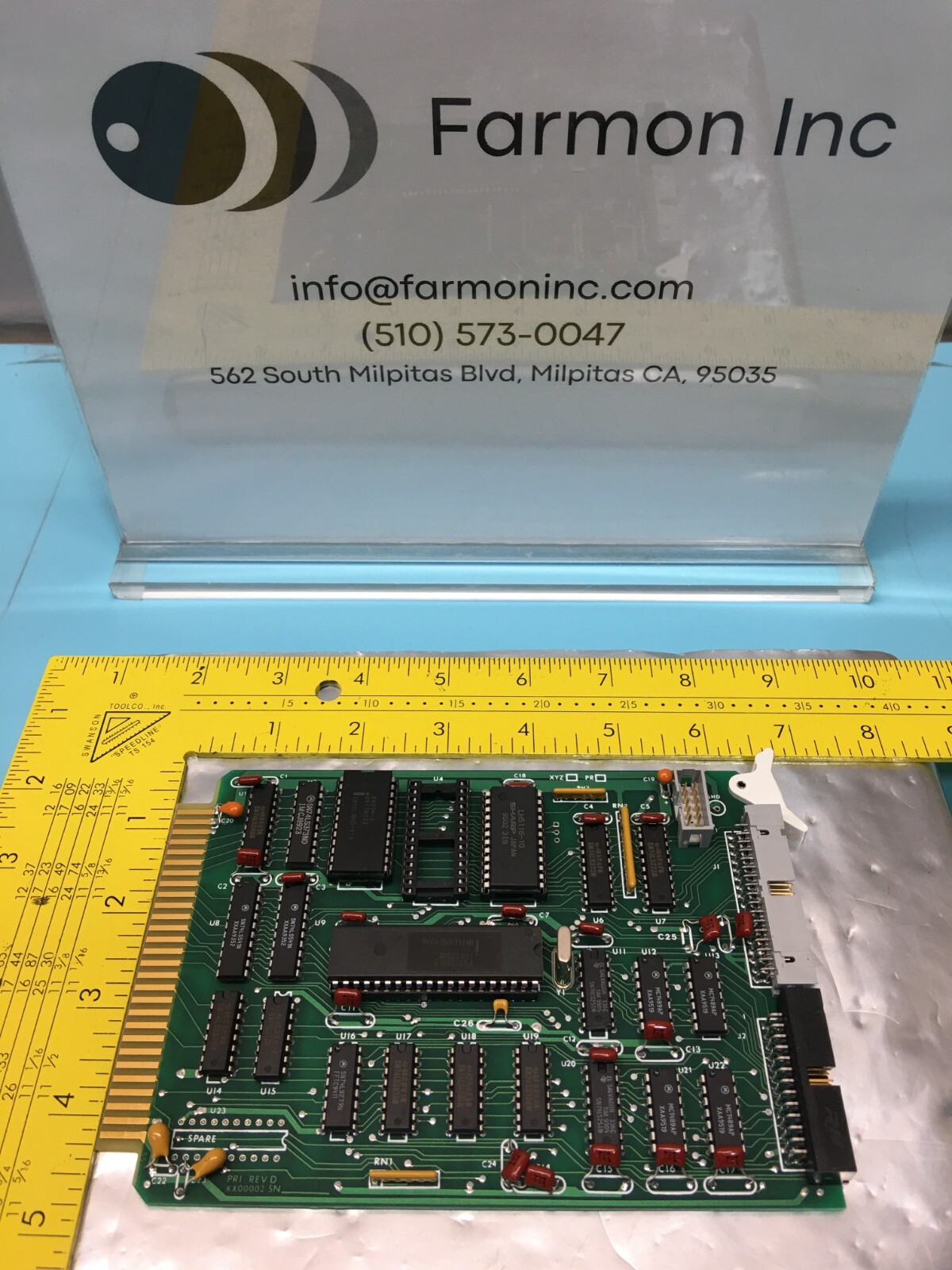 PRI Automation KX00002 PCB, P/R CPU, BM70020R, 157219