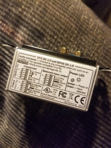 Extron Hdmi 201 A D TX black
