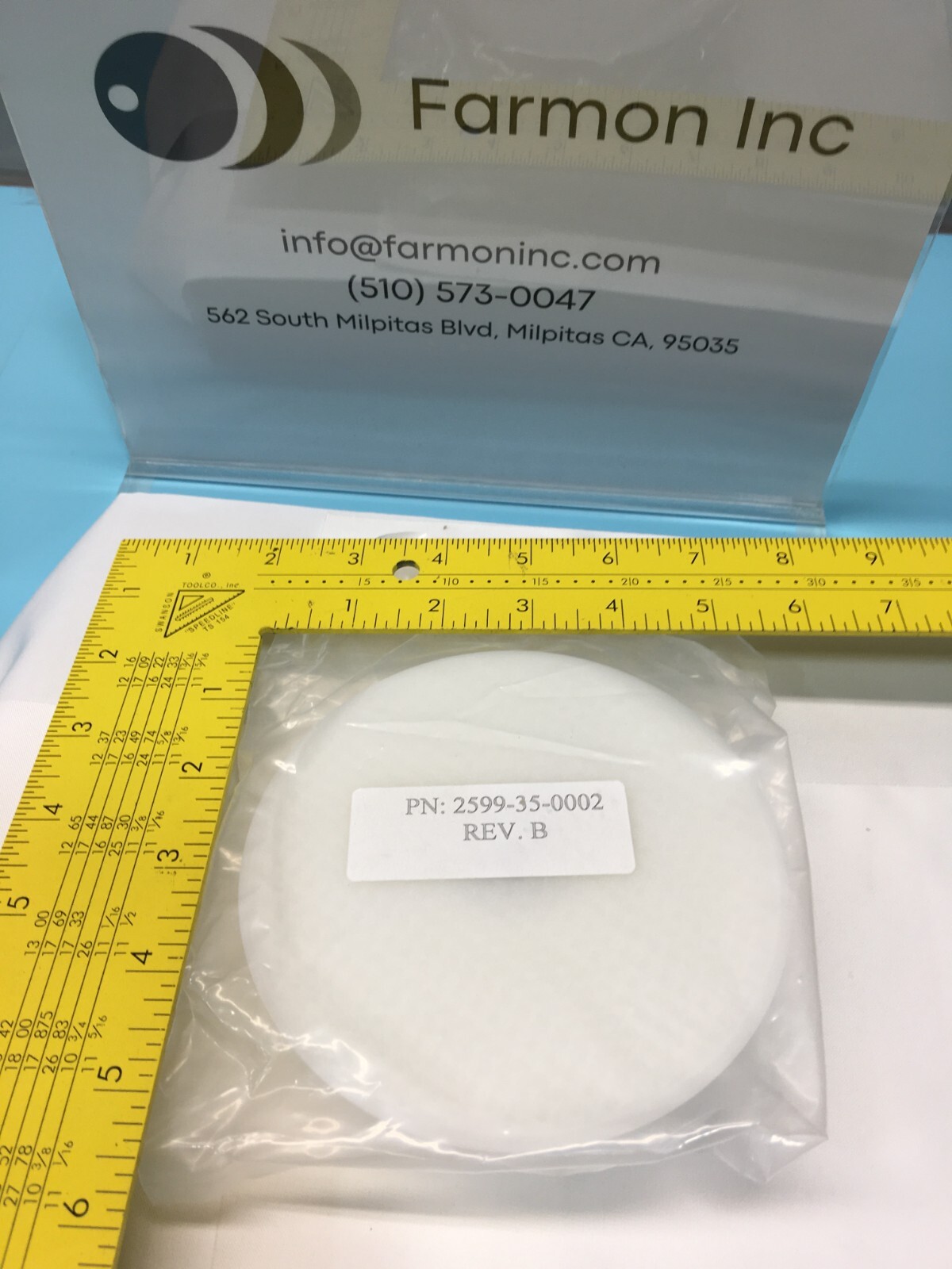 VACUUM CHUCK SPIN COATER, 2599-35-0002, 5" , STRAIGHT, 131842