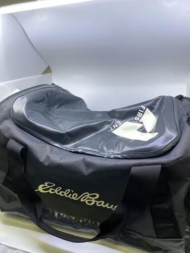 Eddie Bauer Duffel Bag First Ascent Maximus Black Grey 2.0 Duffel Onyx