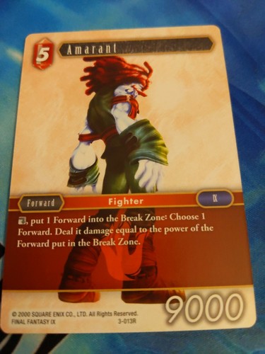 Final Fantasy TCG Opus III Amarant 3-013R | eBay