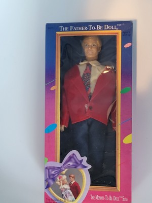 THE FATHER-TO-BE DOLL 1992 JUDITH CORPORATION TOYS MOMMY-TO-BE SERIES! NIB
