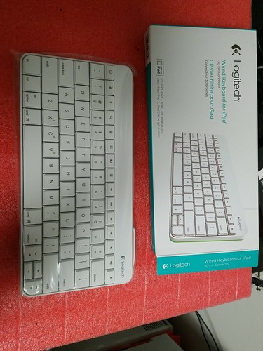 Logitech Wired Keyboard for Apple iPad with 30-Pin Connector
