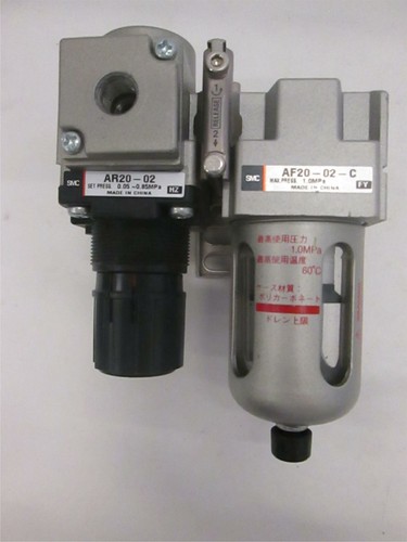 SMC, Air Regulator Assy, AR20-02, AF20-02-C, Used