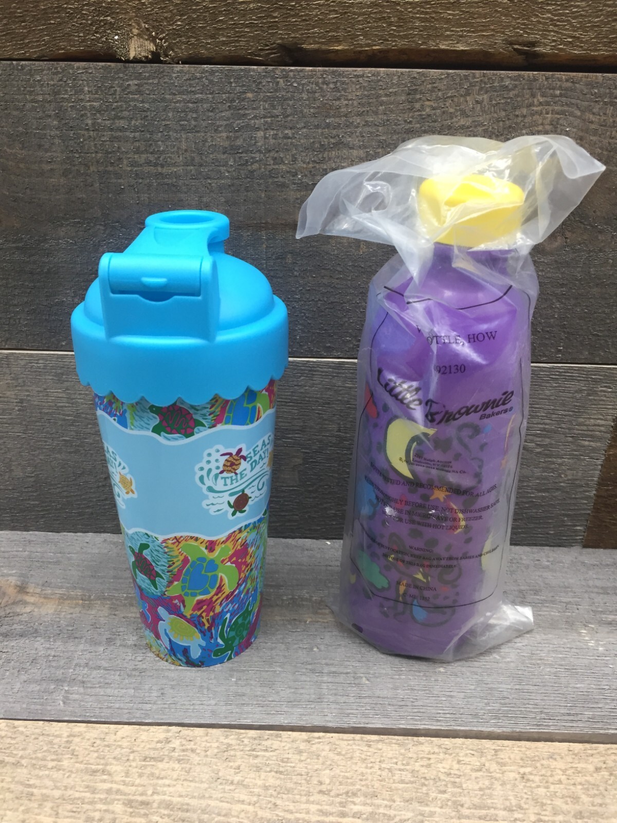 Girl Scout decorative plates, zest cookie plate, water bottle, & drink cup