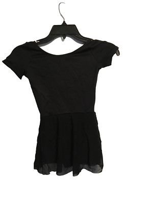 Danskin Girls Leotard, Black, Large