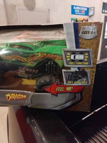 New Bright R/C MONSTER JAM &ldquo;Dragon&rdquo; No. 1530 Monster Truck RC New Sealed 2016