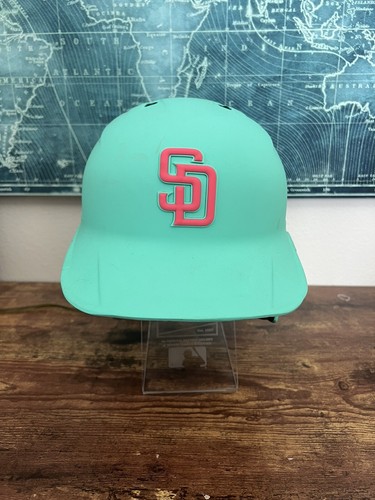 San Diego Padres Game Used City Connect Helmet Josh Bell MLB Hologram