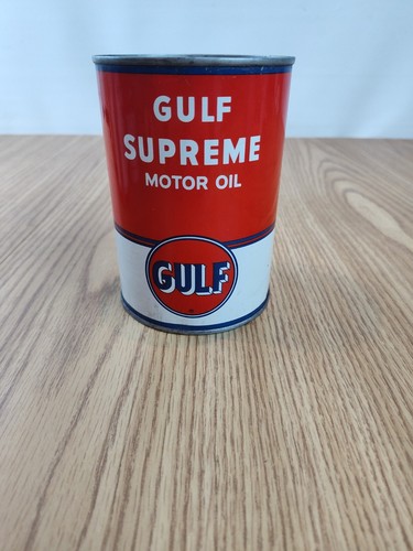 Can Quart Canco Logo Gas Station Advertising