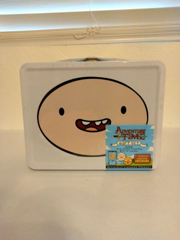 Adventure Time Gift Set 2013 SDCC EE Exclusive Finn and Jake Lunchbox UNOPENED 