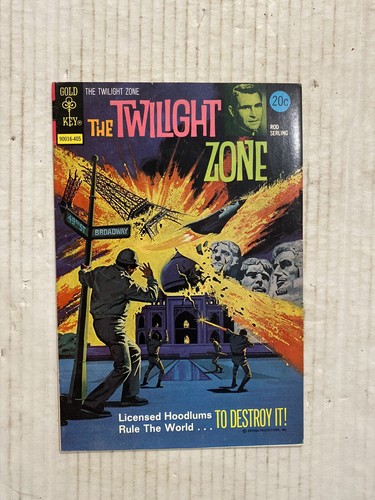 The TWILIGHT ZONE: ROD SERLING! THE VANDALS! #56 GOLD KEY
