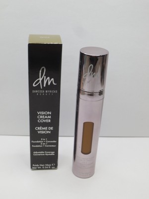 DM DANESSA MYRICKS VISION CREAM FOUNDATION + CONCEALER W05 0.34 OZ BOXED