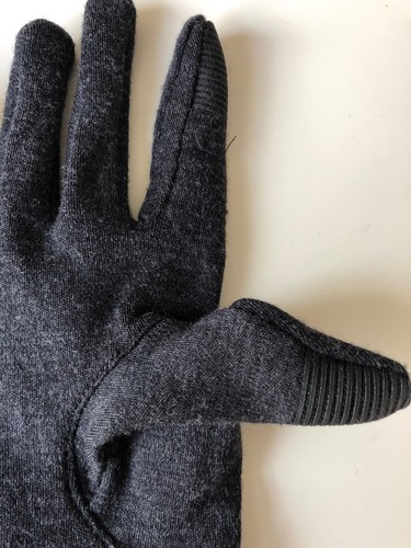 2018 Smartwool Unisex Charcoal Heather Merino Wool 250 Gloves Sz S 3720