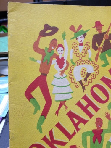 OKLAHOMA - A MUSICAL PLAY - THE THEATRE GUILD NATIONAL - THEATER PROGRAM 1944