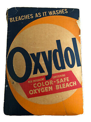 Oxydol Laundry Detergent Early 1956 First Production Unused NOS 1 lb 4 oz