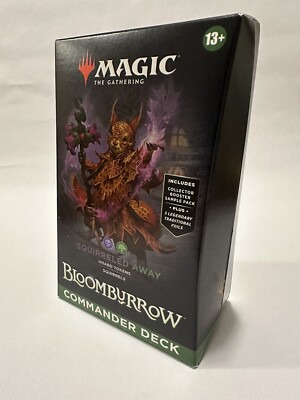 Bloomburrow Commander Deck - Squirreled Away - Magic the Gathering MTG (SEALED)