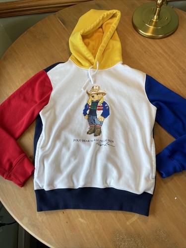 パーカー・フーディ Ralph Lauren SS25 LS BEAR HOODIE (790967664001 CLASSIC) Polo Bear Ralph Lauren Navy Blue LS Hoodie M L XL Classics 4