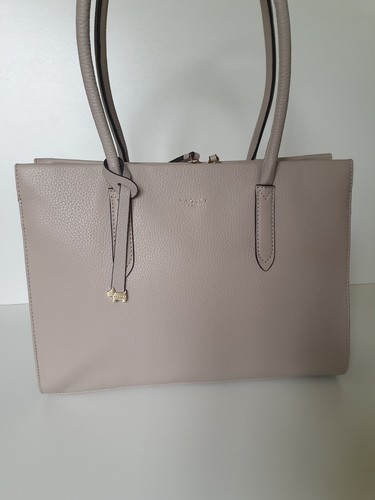 RADLEY RADLEY SHOULDER BAG. "ARLINGTON COURT" LARGE, DOVE GREY SOFT LEATHER. £239