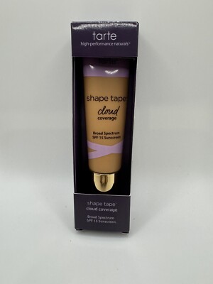 Tarte Shape Tape Cloud Coverage Foundation - 35N Medium Neutral 1 oz New in Box
