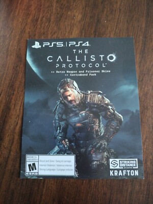 The Callisto Protocol Preorder Bonus PS4 / PS5