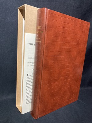 THE JUNGLE-UPTON SINCLAIR-HERITAGE PRESS-HB-SLIPCASE (LEATHER) ILLUSTRATED-65