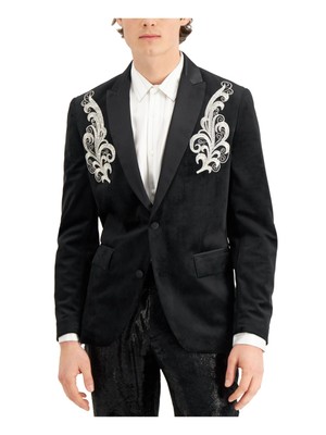 

INC Мужская черная куртка, Черный, 100116129