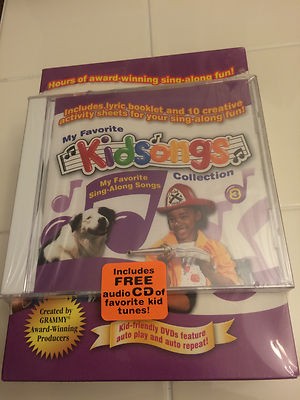 Kidsongs - Sing-Along Fun Box Set 4 Disc DVD Box Set With