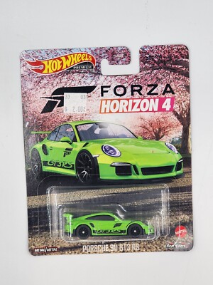 Hot Wheels Premium Forza Horizon 4 Porsche 911 GT3 RS