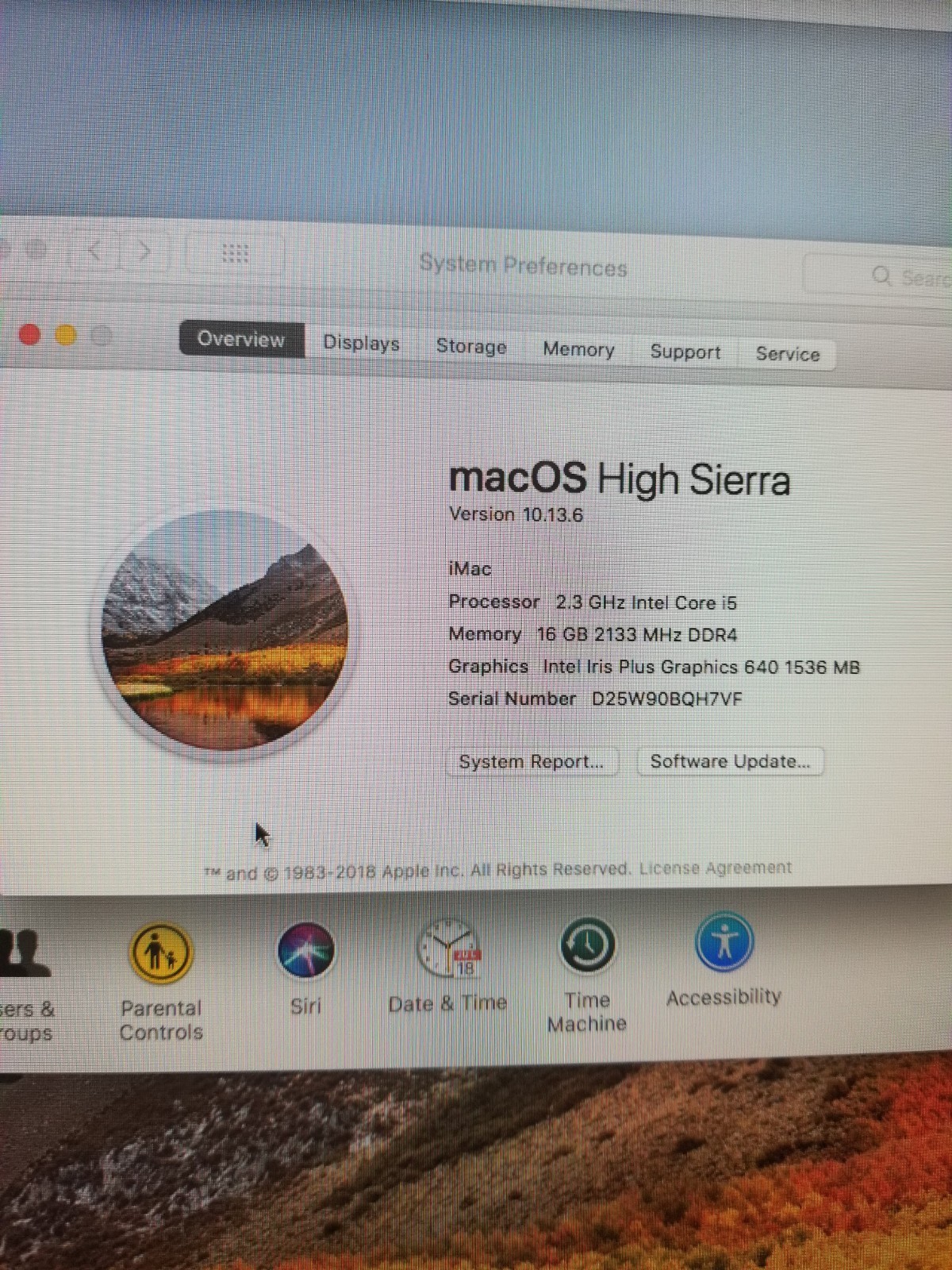 Apple iMac 21.5
