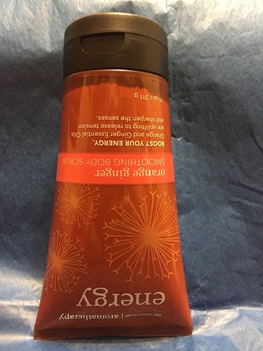 Bath & Body Works Aromatherapy Energy Orange Ginger Smoothing Body Scrub - 11 oz