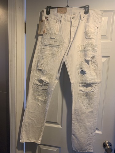 Denim & Supply Ralph Lauren Distressed Repaired Jeans | eBay