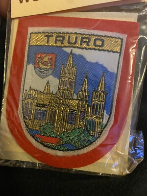 VTG TRURO Cornwall Cathedral England  Sew On Patch