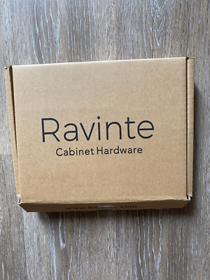 Ravinte 10 Pack of Brushed Nickel Cup Drawer Pulls