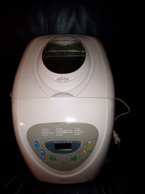Sunbeam Programmable Bread Maker Machine White Model 5891 tested Works 100% Good