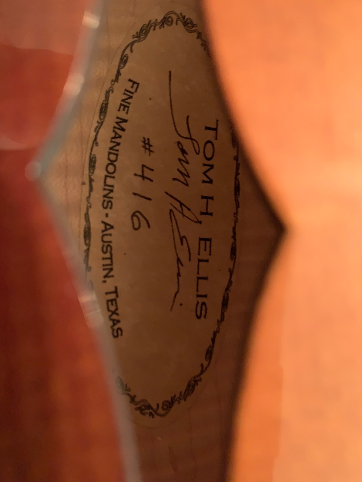 Ellis 2 Point Mandolin #416 - Calton Case - Waverly Tuners