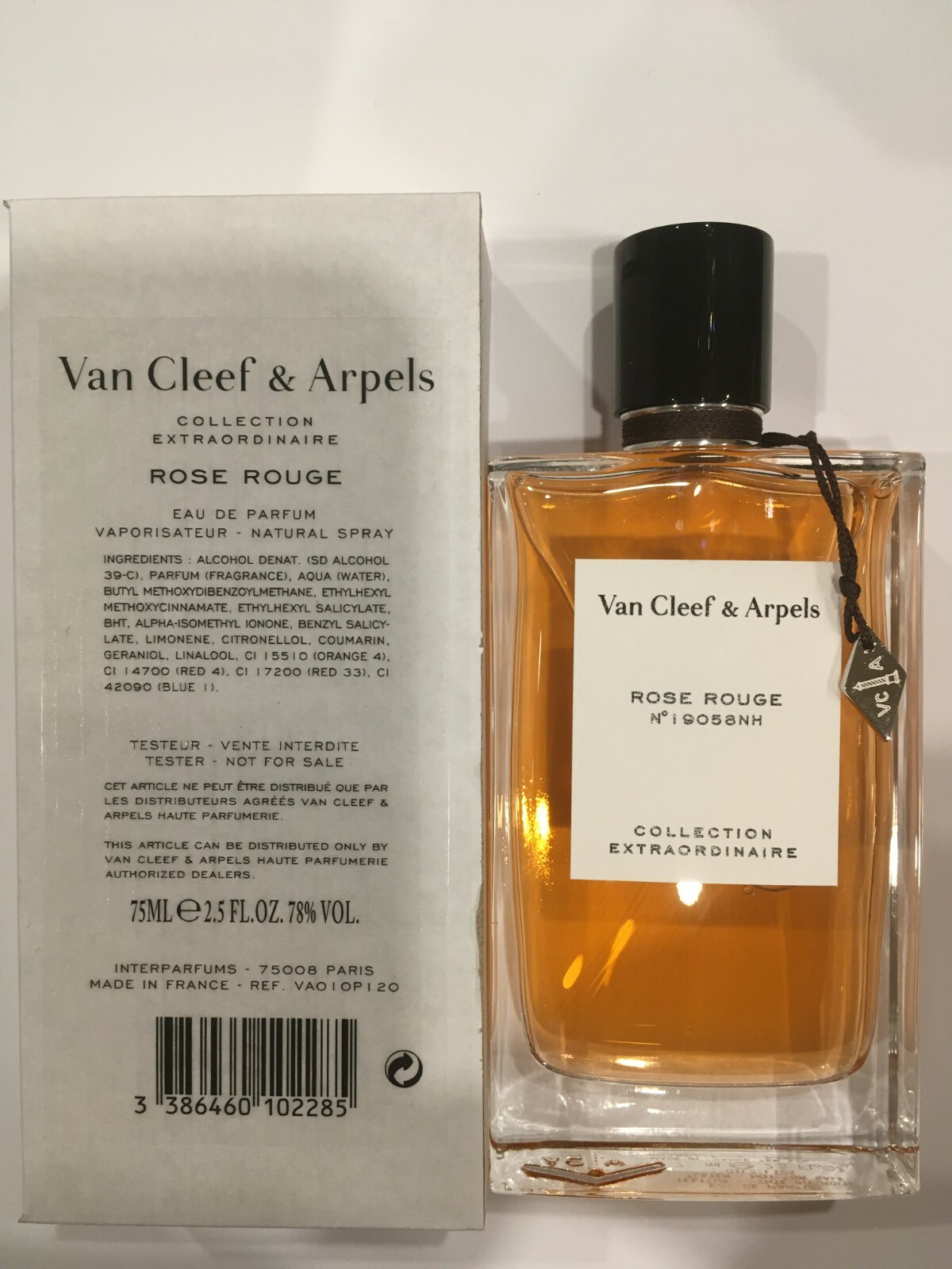 Van Cleef & Arpels ROSE ROUGE Eau de Parfum 2.5 Oz 75 ml NEW Van Cleef & Arpels ROSE ROUGE Eau de Parfum 2.5 Oz 75 ml NEW